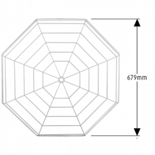 STI 9637  92mm diameter 679mm